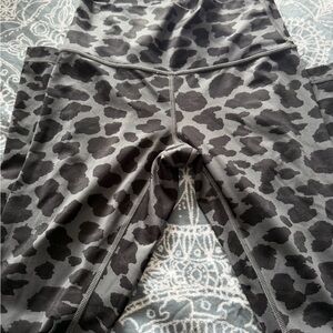 Gray Leopard Print lululemon Leggings